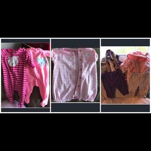 Bundle of 3 month baby clothes